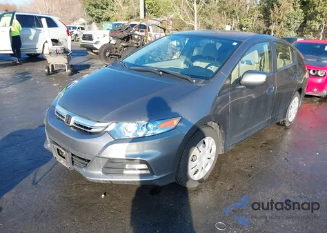 2013 Honda Insight Lx from USA, damaged, VIN JHMZE2H59DS002956